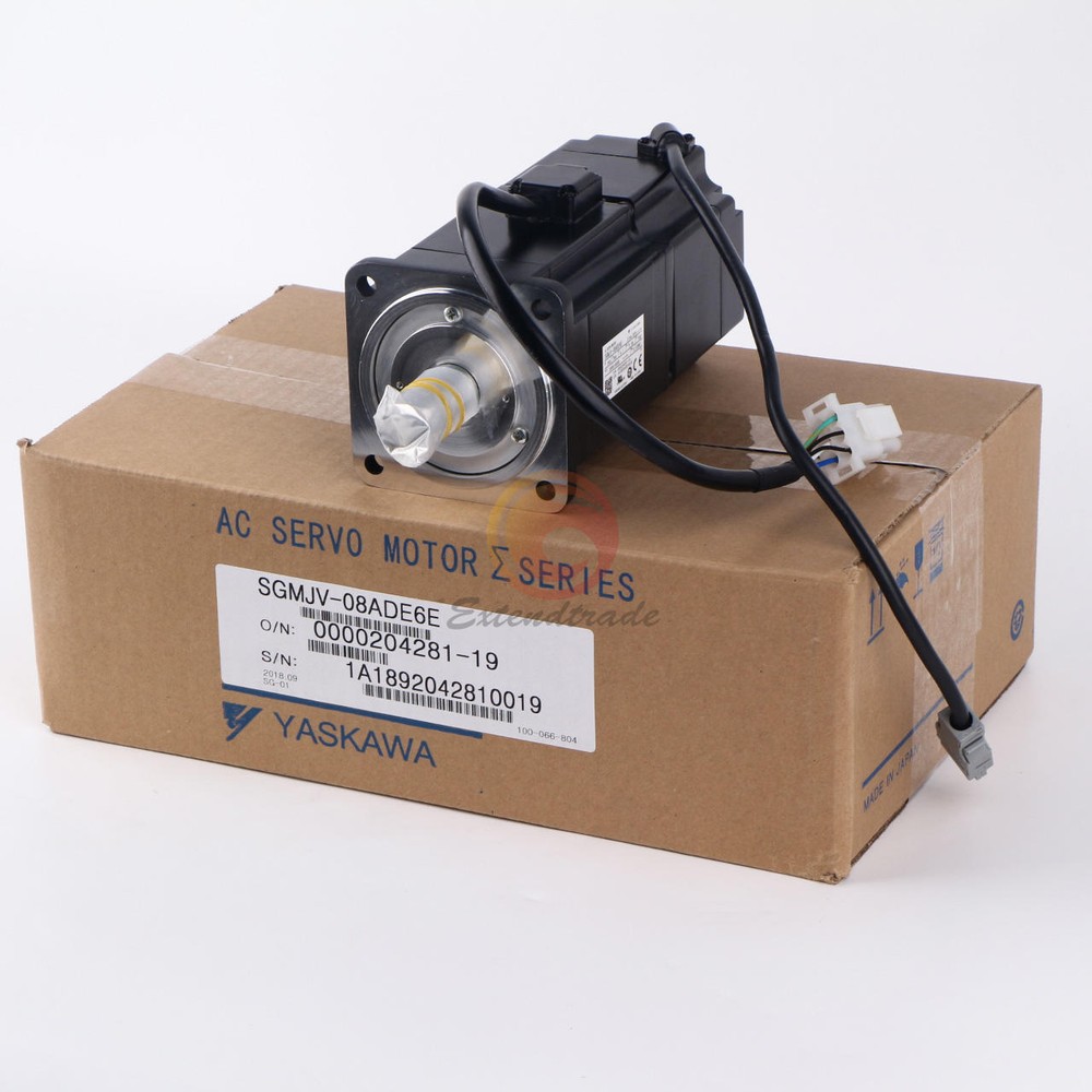 ONE Yaskawa servo motor SGMJV-08ADE6E NEW