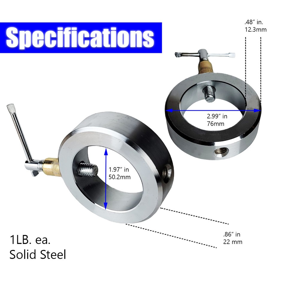F2 MultiCollar for 2", 1.25" and 1" Bars