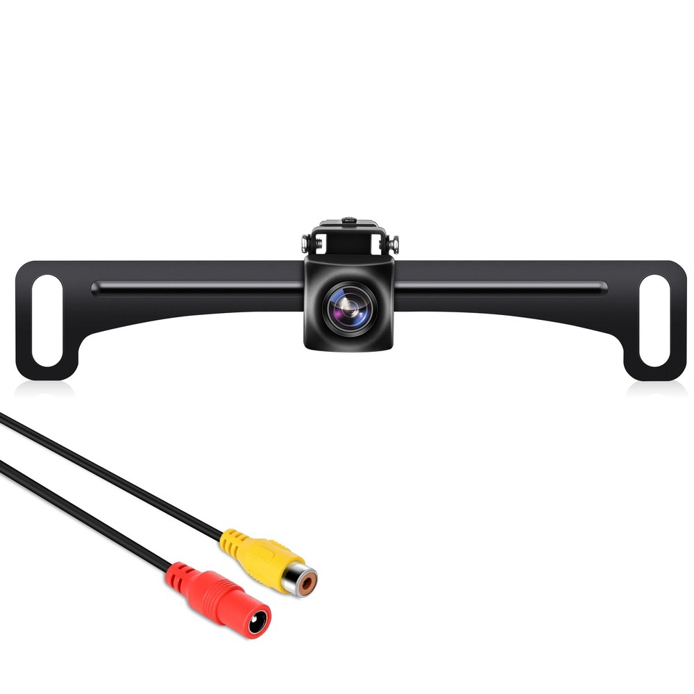 Backup Camera Reverse Camera AHD 1080P Night Vision Rear View Camera, License...