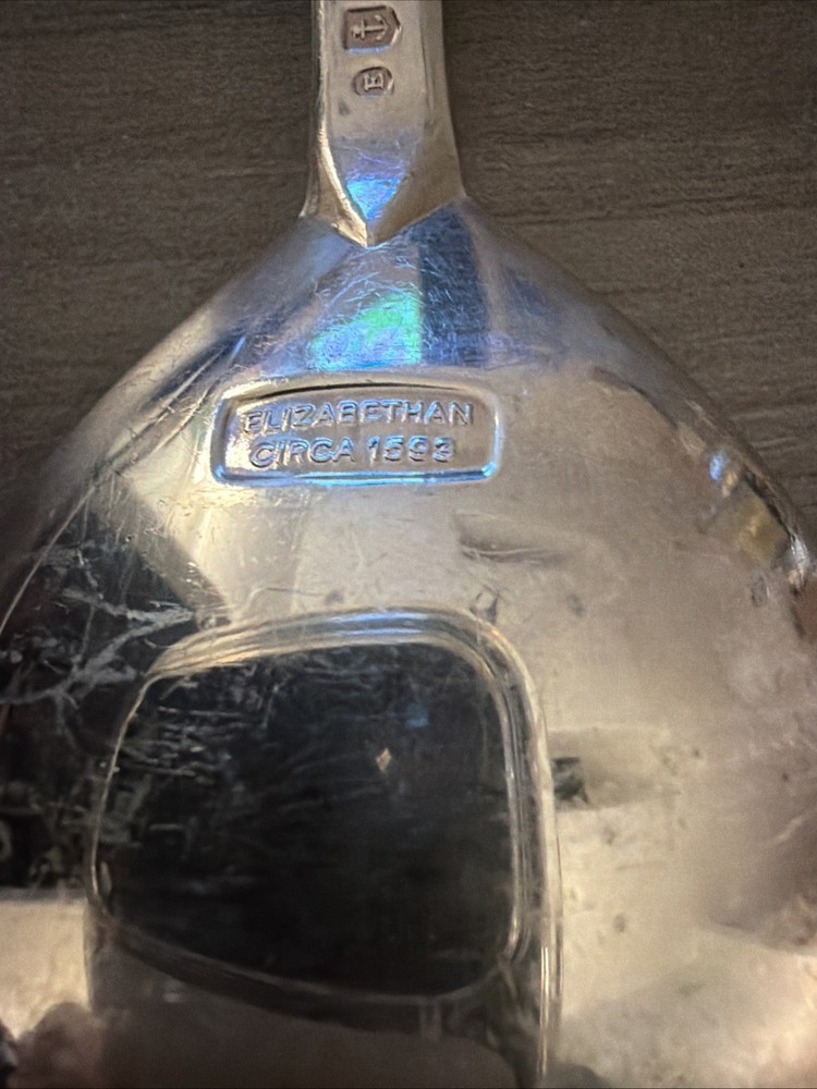 2 - Elizabethan Seal-Top Spoon Circa 1593 By Gorham for Horizon Reproduction