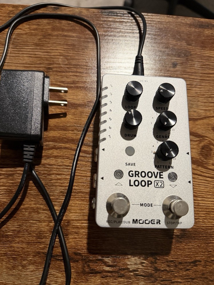 Mooer Groove Loop X2 - Stereo Looper / Drum Machine