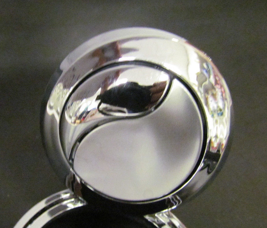 FLUSH BUTTON SIAMP OPTIMA S or OPTIMA 49 DUAL FLUSH CHROME