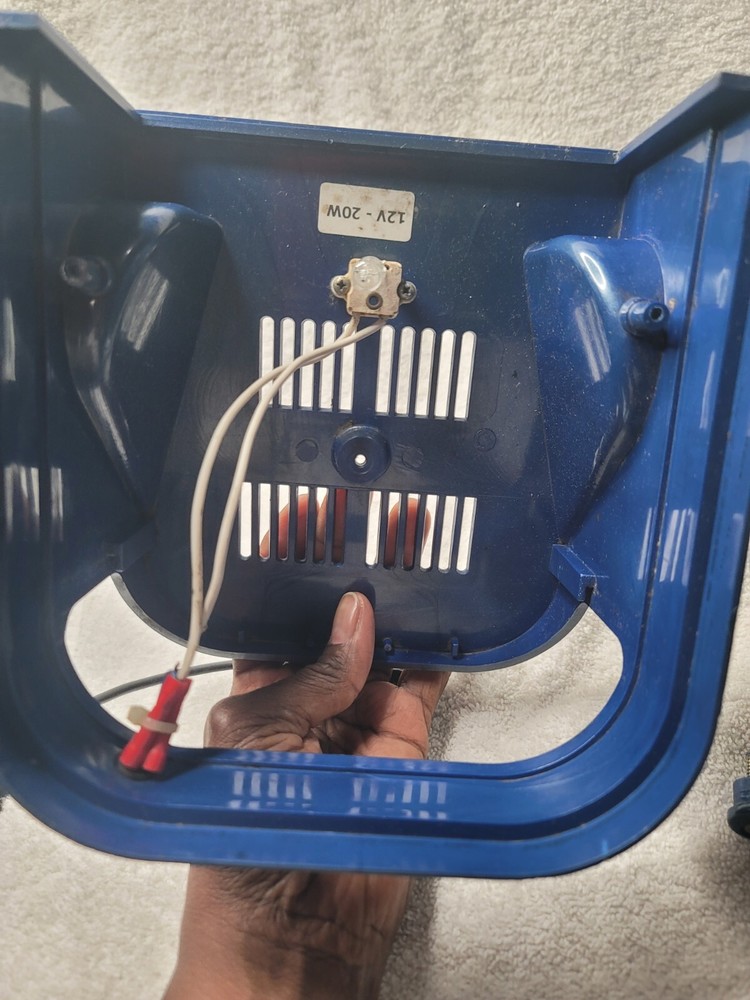 Faby FP Complete Lighted New Style Blue Back Lid FB1