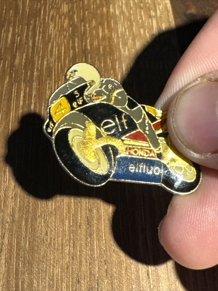 Honda Motorcycle Elf Race Pin