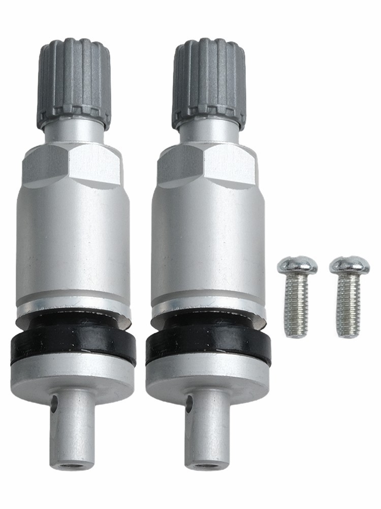 2pcs Aluminum Valves for TPMS Sensor Suitable for High/Low Temperatures