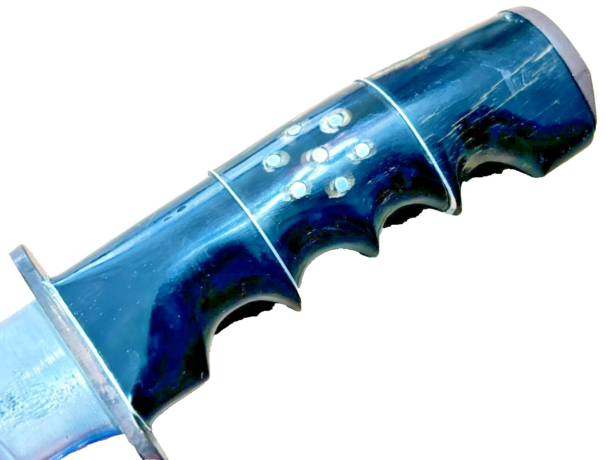 Bowie Knife with Hardshell Black Carbon Fiber Sheath Unique Collectible Knives