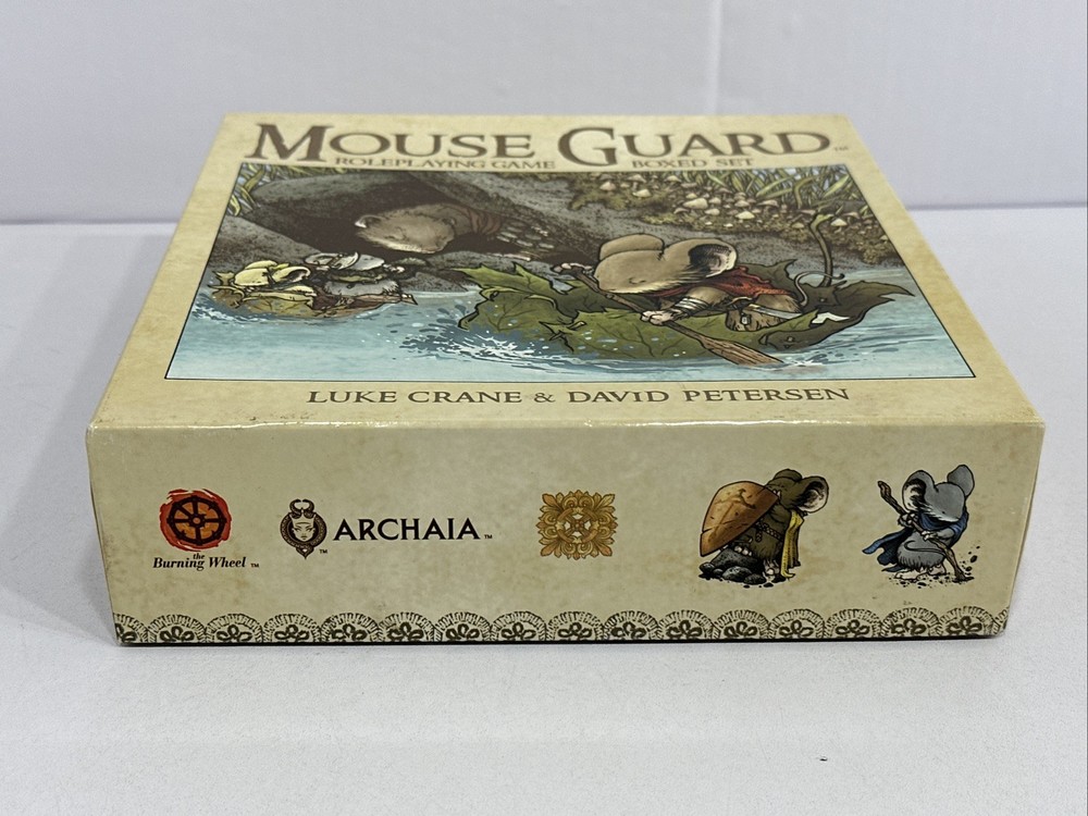 Mouse Guard Roleplaying Game Boxed Set Luke Crane & David Petersen