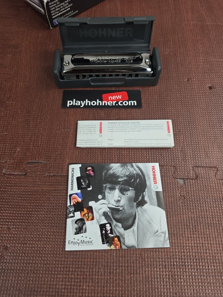 Mint in Box HOHNER MEISTERKLASSE 580 HARMONICA