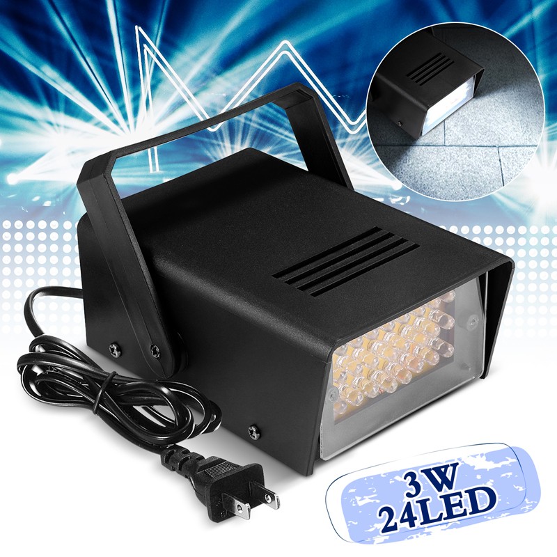 LED Attic Squirrel Repeller Strobe Flashing Light Speed Control Animal Friendly