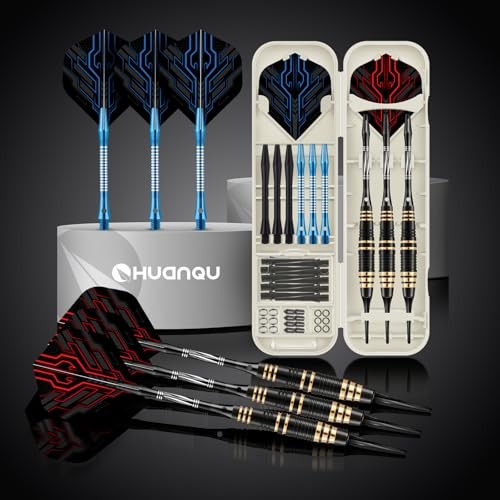 Soft Tip Darts – 3-Piece Set for Electronic 16g Soft Needle | Blue/Black