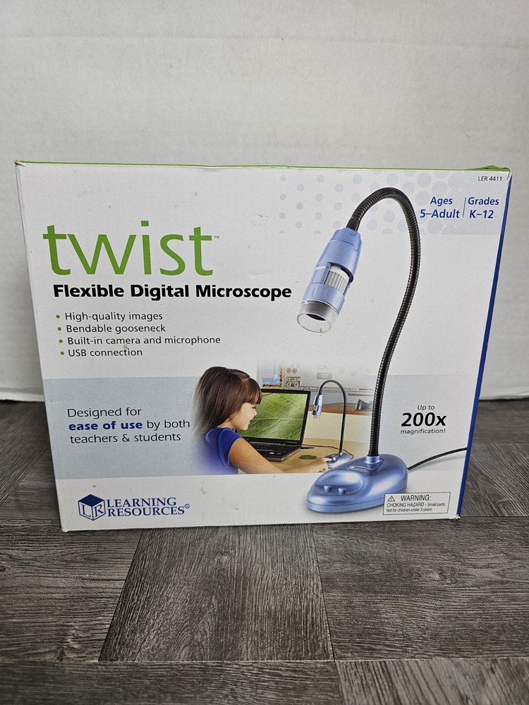 Twist Flexible Digital Microscope - Learning Resources