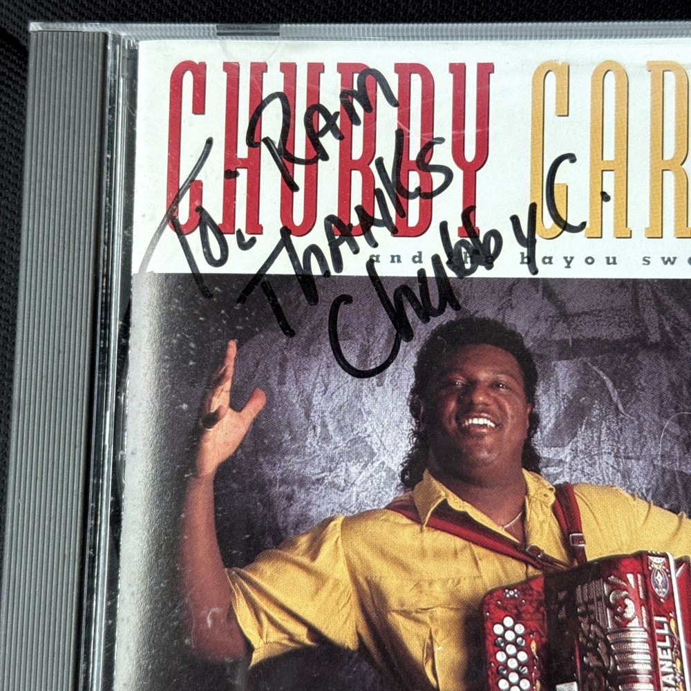 Chubby Carrier - Dance All Night - CD Signed Autographed