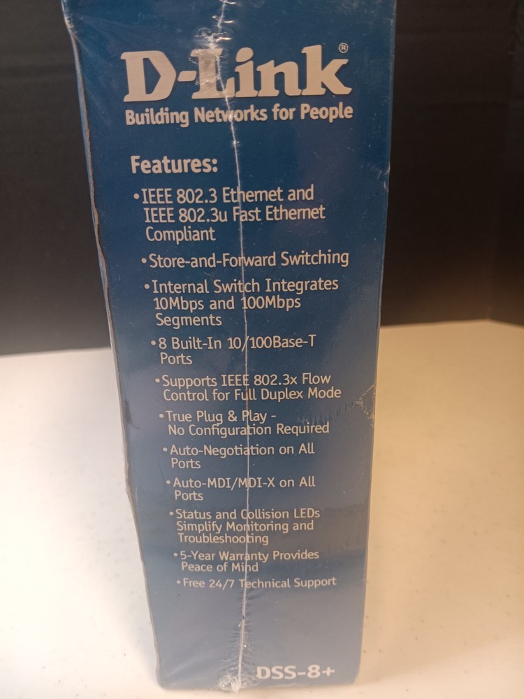 D-Link DSS (DSS8 ) 8-Ports External Switch