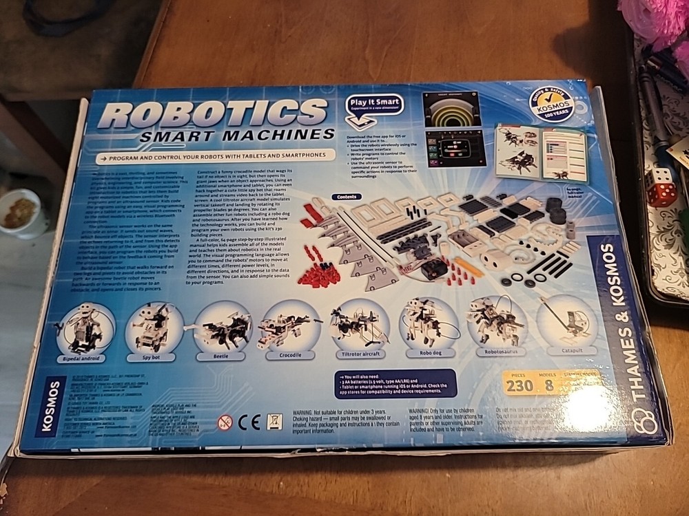 Thames & Kosmos - Robotics Smart Machines Engineering Kit - Model 620375