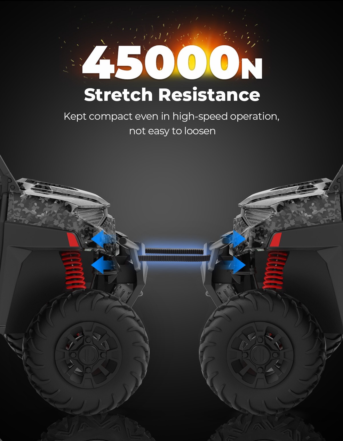 3211218 CVT Drive Belt for Polaris Ranger 1000 SP 570 CREW SP 570 2020-2025