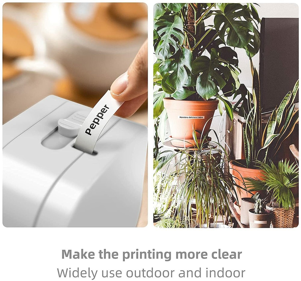 Wireless Pocket Mini Thermal Transfer Label Maker Paper Printer Printing Machine