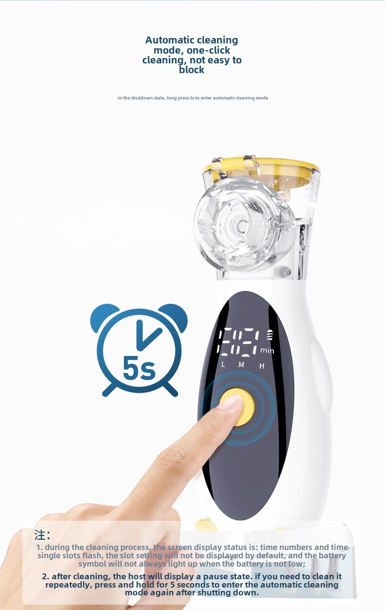 Mesh Atomizer..Nebuliizer .. *Hot Sell Humidifier Inhale Mist Machine qym