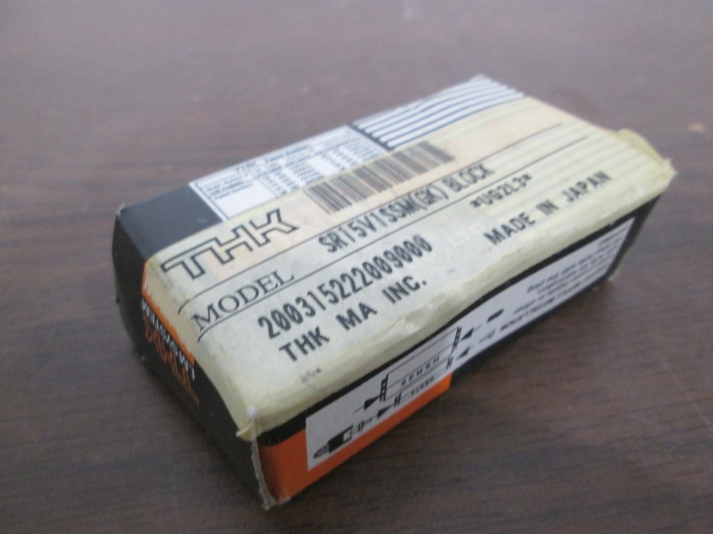 THK, SSR15V1SSM (GK) Block, Linear Guide Block, New