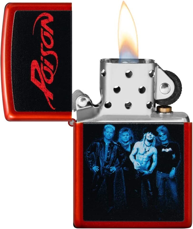 Zippo Poison Design Metallic Red 48206