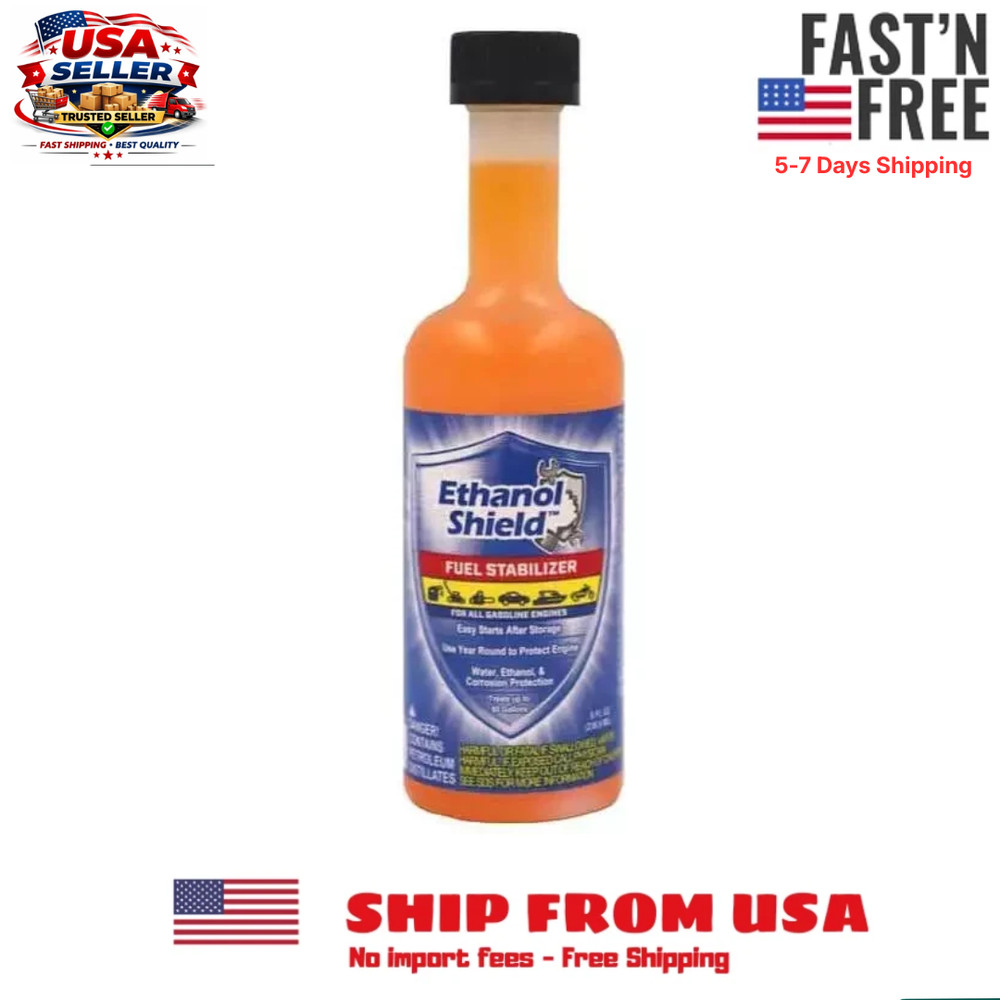 Ethanol Shield Fuel Additive Stabilizer 8 Oz.