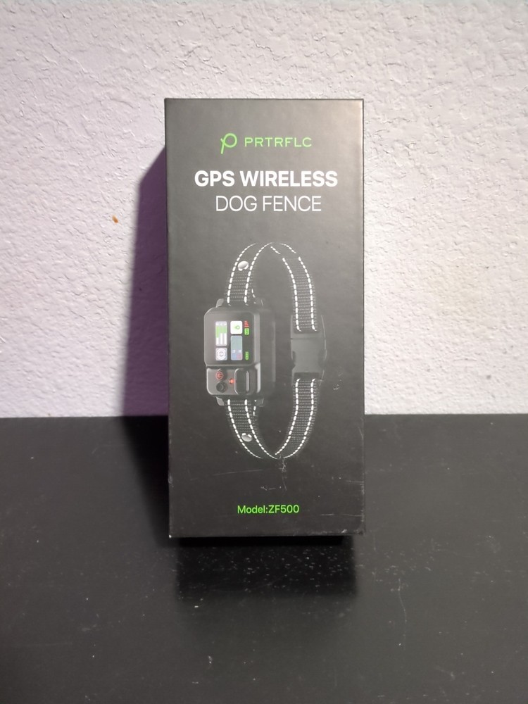 PRTRFLC GPS Wireless Dog Fence Collar