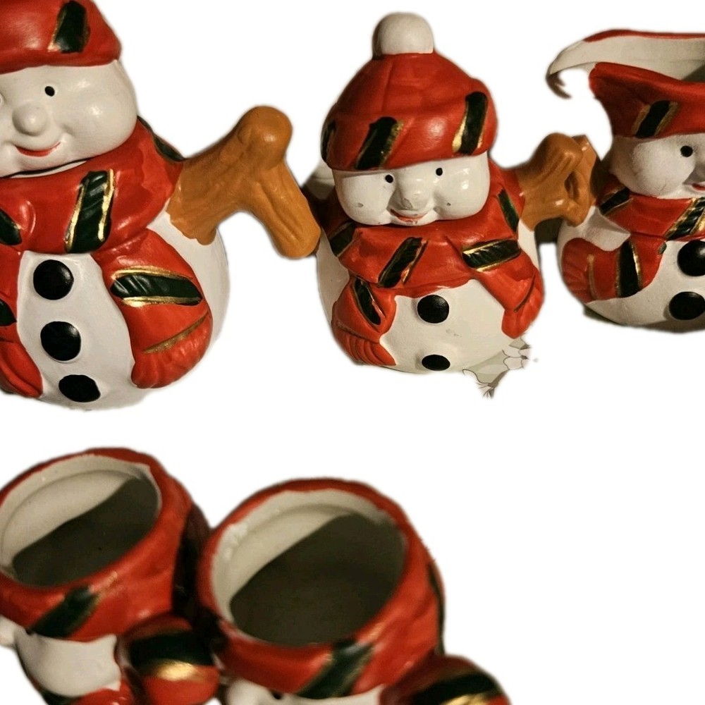Snowmen Tea Set