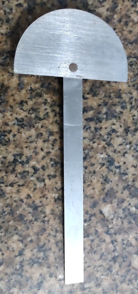 🗽GENERAL STAINLESS STEEL NO 18 PROTRACTOR