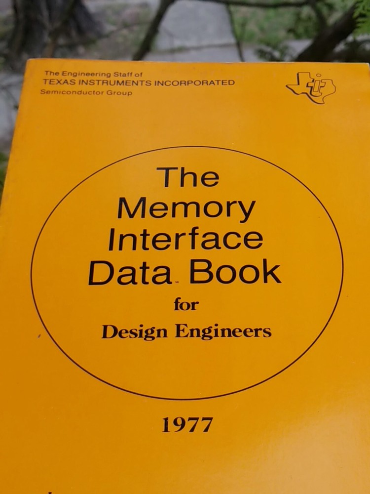 3 VINTAGE TEXAS INSTRUMENTS BOOKS MEMORY INTERFACE DATA LOW POWER SCHOTTKY