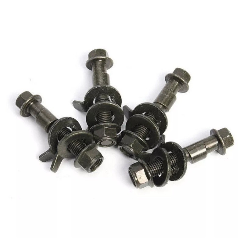 4pcs 14mm Adjustable Camber Correction Alignment Kit fit Front Wheels Cam Bolts