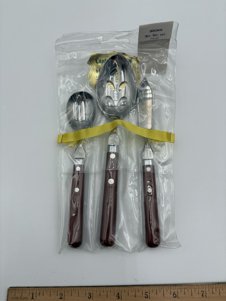Hearthside Contemporary Stainless Korea Flatware Hostess Serving Set