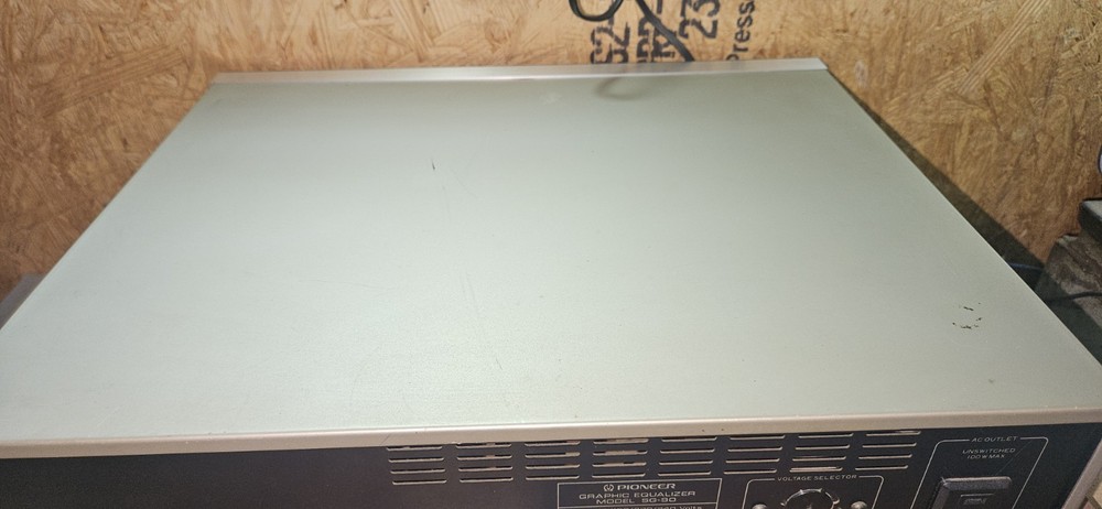 pioneer sg 90 graphic equalizer