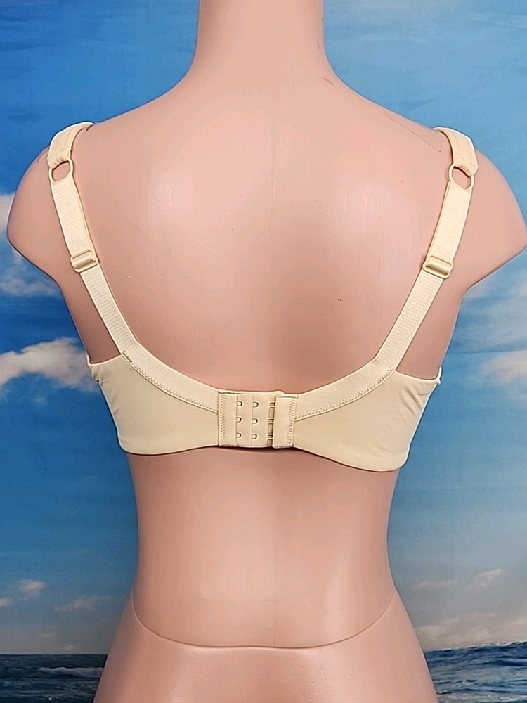 UNDEROUTFIT Ultimate Coverage Bra Underwire Adjustable Straps 36B Sand