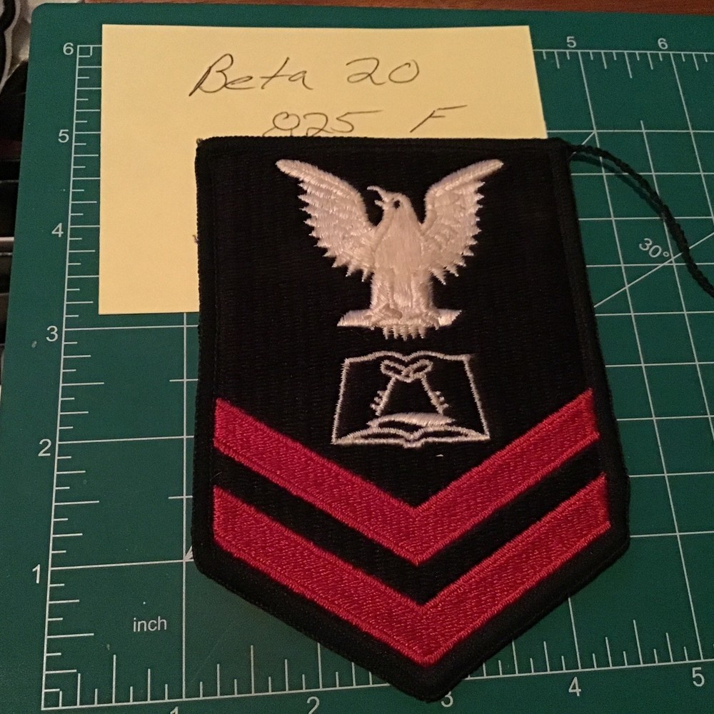 WW2 Navy 2nd Class Steward Rate Snow Back