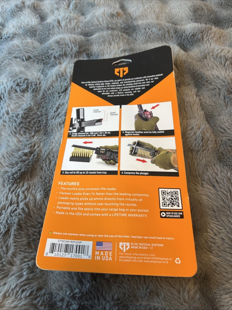 Elite Tactical Systems Rifle Universal Mag Speed Loader - BLACK - MULTICAL