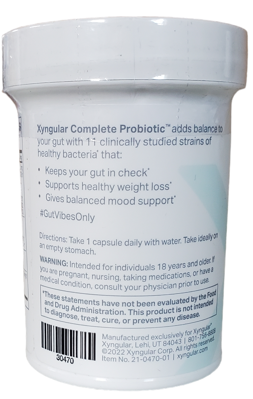 COMPLETE PROBIOTIC Xyngular Digestion Weight Loss Mood Metabolic Support Gut