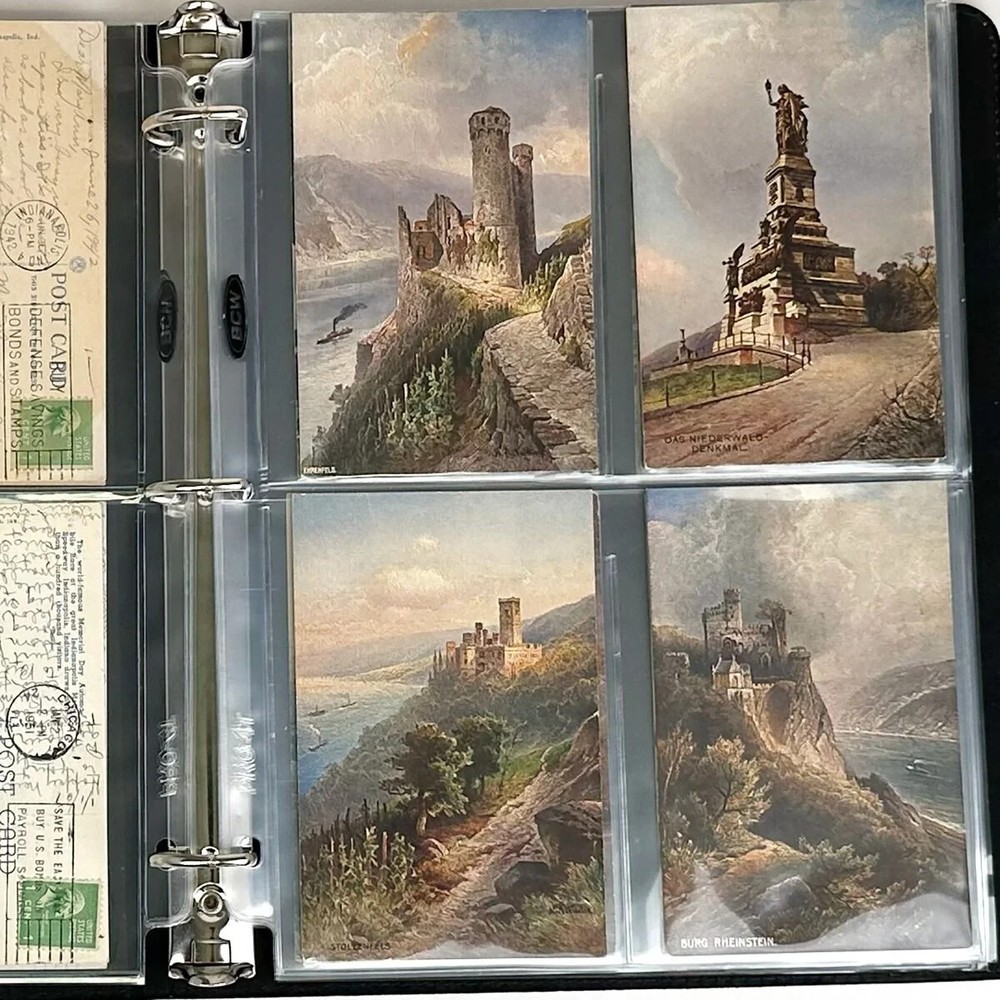 (20) BCW Pro 4-Pocket Crystal Clear Photo Protective Page Holds 4x5-1/2"