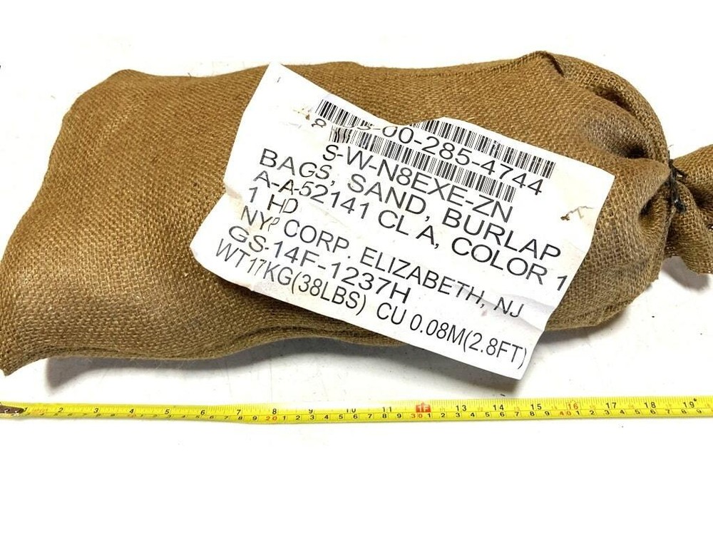 Burlap Sandbags 3pk