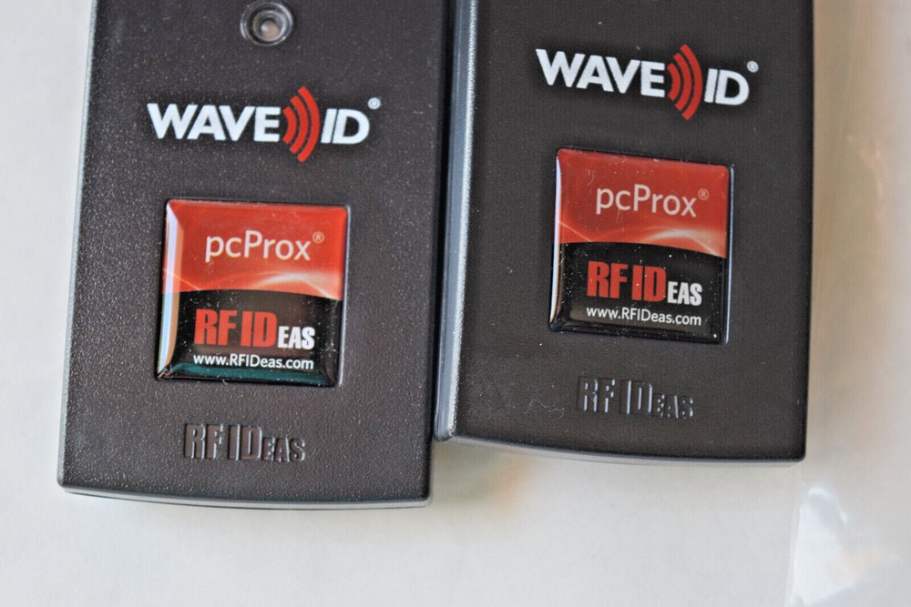RFIDeas pcProx Enroll RDR-7Y81AKU Access Control Card Reader RF IDeas, 2ea