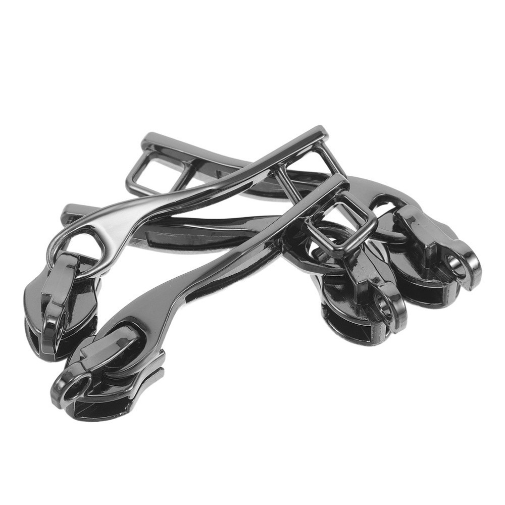 4 PCS Explosion-proof Combination Lock Zipper Double Layer Slider