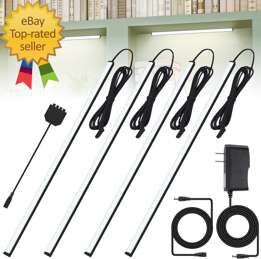 Black Shell Display Case Lights LED Lights for Display Case with Memory Function