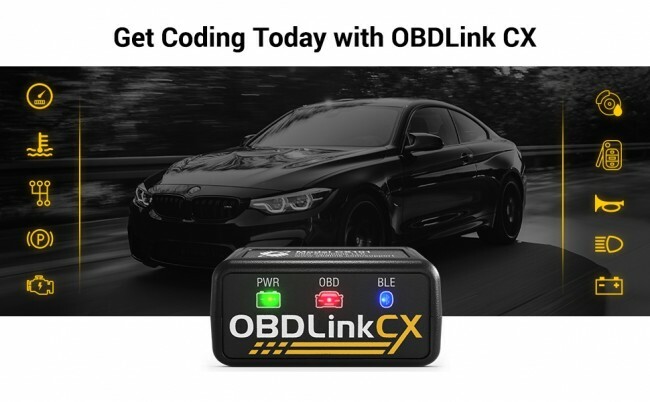 OBDLink CX - Designed For Bimmercode Bluetooth 5.1 BLE OBD2 Adapter for BMW/Mini