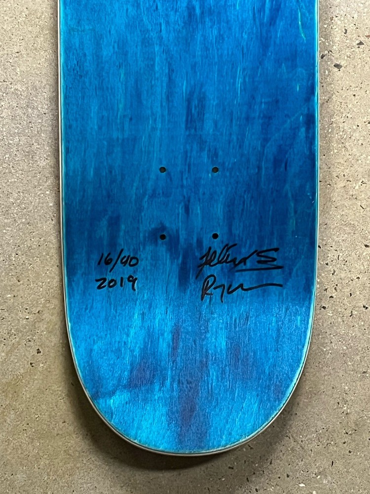 2019 ?Jagger Eaton? Signed Skateboard Deck 16/40