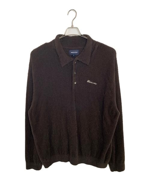 thisisneverthat                    Script Shaggy Knit brown