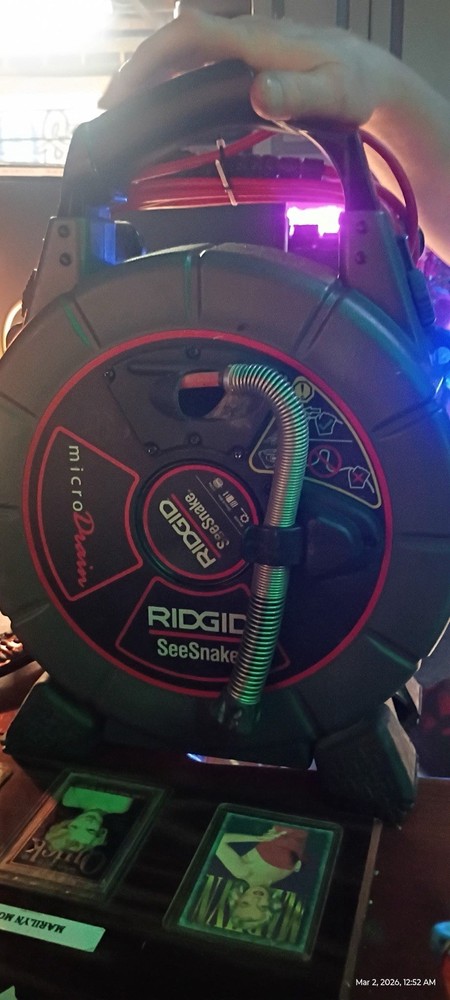 RIDGID SeeSnake microDrain Inspection Camera System MPN microDrain