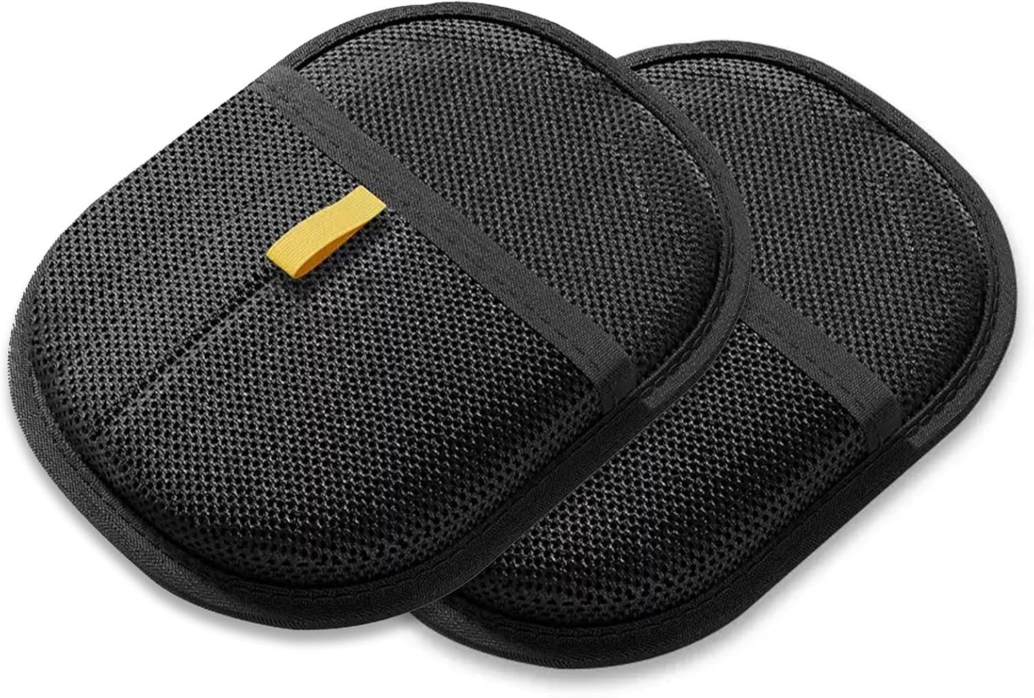 2 Pcs furhero mitt Magic Brush pet Hair,kivori Hair Removal BLACK(2PACK)