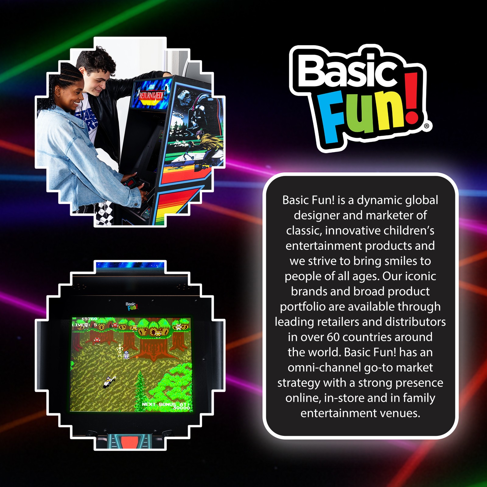 Arcade Classics Atari Star Wars Ultra Series Free Standing Electronic Game