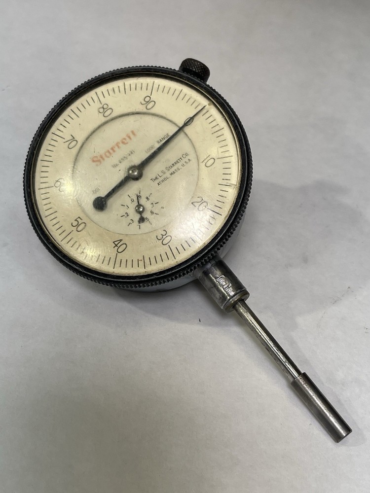 Starrett Dial Indicator Precision Machinist Tool No. 655-441 (25MY8)