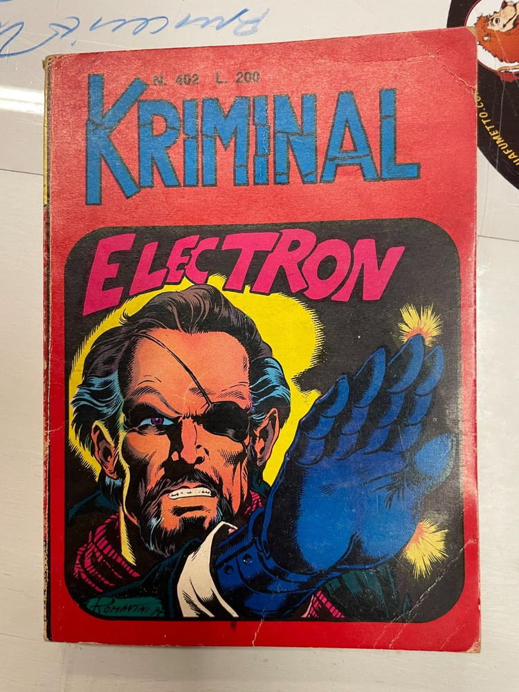 KRIMINAL #402 First Edition, Horn Editorial, Good - NO RETURN*