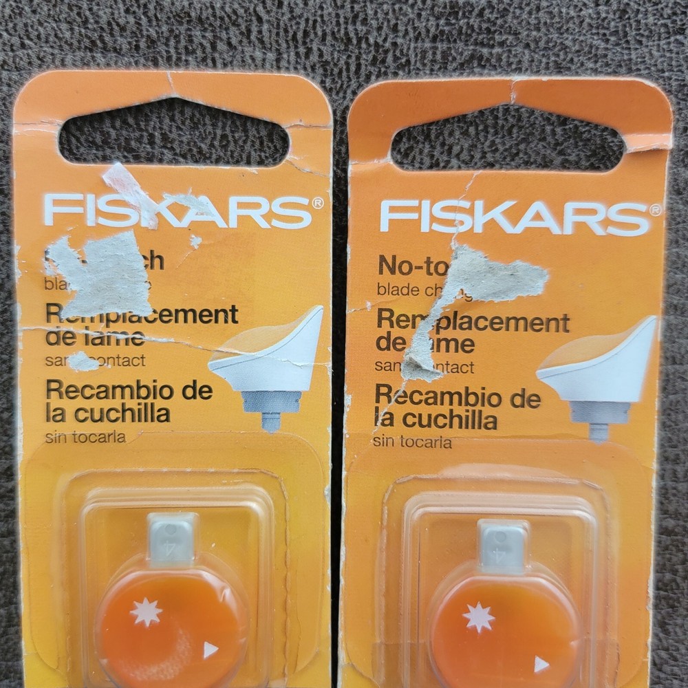 2 Fiskars 158160-1001 NoTouch Replacement Blade Shapexpress2 Template Cutter Cut