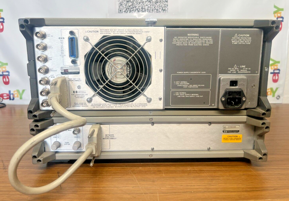 HP 8753C 300kHz-3GHz Network Analyzer w/ 85046B S-Parameter Test Set